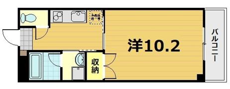 エリーフラッツ京町の間取り画像