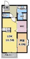 コートバローズの間取り画像