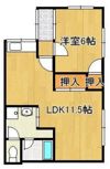 ハイツウィンドヒルの間取り画像