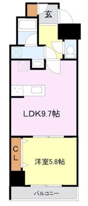 西日暮里フラッツの間取り画像
