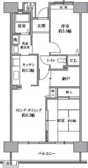 T's garden清瀬の間取り画像