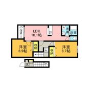 カーサドマーニの間取り画像