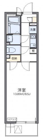 レオネクスト八重の間取り画像