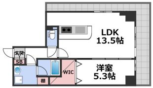 パラファーレ・玉造の間取り画像