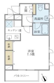 WELL House東大井の間取り画像