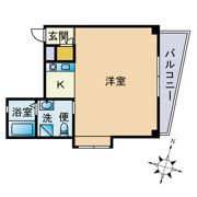 薬院ビルの間取り画像