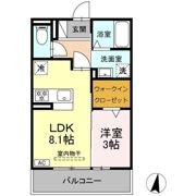 ソレイユの間取り画像