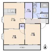 ヴィラージュAの間取り画像