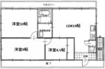 西本アパートの間取り画像