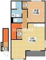 Maison Akiの間取り画像