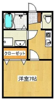 ベルガーデン大津の間取り画像