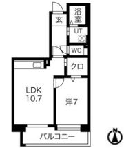 アクティ目黒駅前1号棟の間取り画像