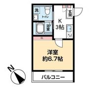 エステイトB能見台の間取り画像