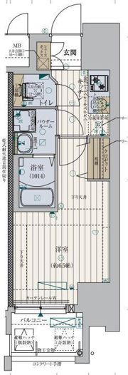 ファーストフィオーレ九条の間取り画像
