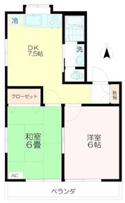 エステートシモダの間取り画像