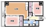 日宝ライフ桜宮の間取り画像
