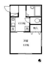 ハイムおもだかの間取り画像