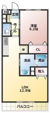 CORPOROUSみやこの間取り画像