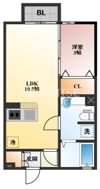 セジュールYAMAZAKI B棟の間取り画像
