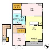 サンリバーの間取り画像