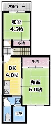 山中マンションの間取り画像