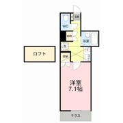 カサブランカ新田2の間取り画像