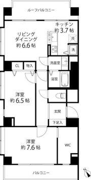 グリーンパーク横須賀中央の間取り画像