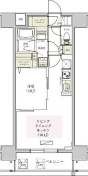 アーバネックス東梅田の間取り画像