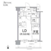 エスリード江坂アンムートの間取り画像