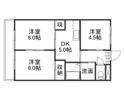 熊谷マンションの間取り画像