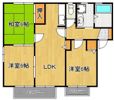 パラシオ赤坂C棟の間取り画像