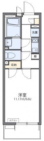 レオネクストカサミラⅡの間取り画像