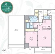 アーバンノット原宿の間取り画像