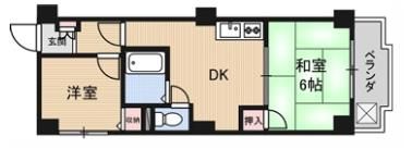 日誠マンションの間取り画像