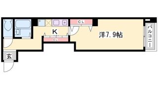 エルパラッツォ塚本の間取り画像