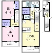 ディライト一番町の間取り画像