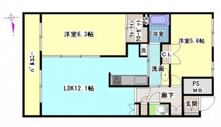 アーバンビューグランドタワーの間取り画像