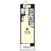 リファ熊本駅前の間取り画像