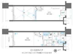 ZOOM麻布十番の間取り画像