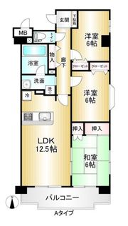 ライフステージ武蔵野の間取り画像