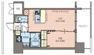 プレジオ都島ASIANの間取り画像