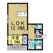 ベリアス ムルシエラゴの間取り画像