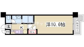 エスライズ新神戸の間取り画像