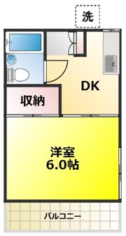 ソレージュ本橋の間取り画像