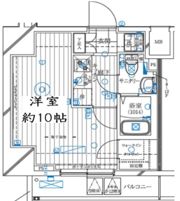 レガリス亀戸の間取り画像