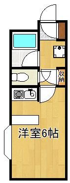 シティルーム中井IIの間取り画像