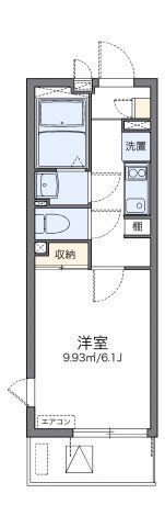 レオネクストラ メイジュ天神橋の間取り画像