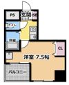 千林ロイヤルハイツの間取り画像