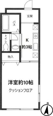 グリーンパーク中浦和の間取り画像