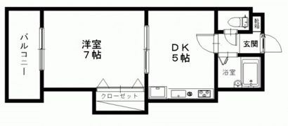 ヒルサイド筑紫丘の間取り画像